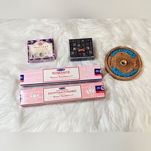 Assorted Incense and Holder Set